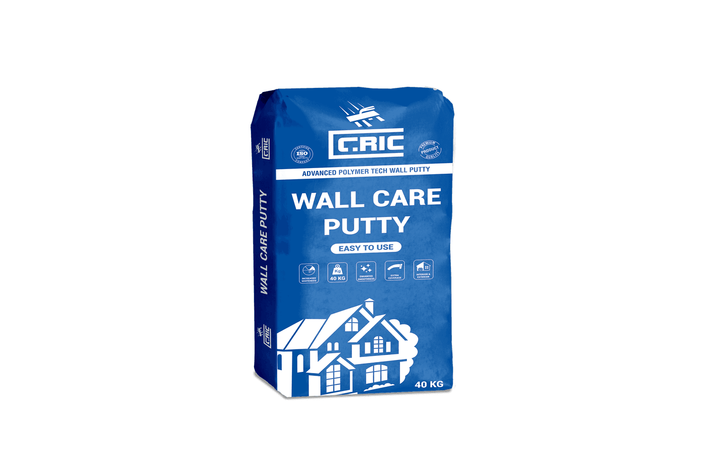 CRIC wall care putty bag for interior and exterior walls
